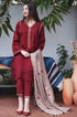 Aisling - 3PC Unstitched Dhanak Embroidered Shirt with Dhanak Embroidered Dupatta and Trouser - WB1155