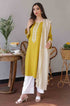 Aisling - 3PC Unstitched Dhanak Embroidered Shirt with Dhanak Shawl and Trouser - WB1150